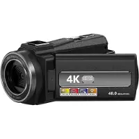 INF Videokamera 4K UHD / 48MP / 16x zoom vidvinkel / 32GB kort / mikrofon