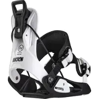 Nidecker - Snowboardbindinger - Micron Stormtrooper til Unisex - Størrelse XS - Hvid