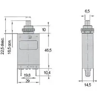 E-t-a Gs11435 Trykknap