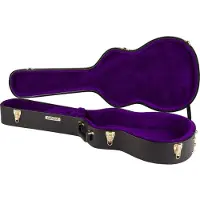 Gretsch G6296 Round Neck Resonator Flat Top Case Black