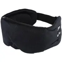 INF Sovemaske med høretelefoner Bluetooth 5.0 Sort
