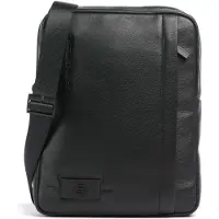 Piquadro Skuldertaske sort