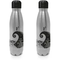 Pyramid Metalflaske Med Silhuet Af Spiralformet Bakke 540ml