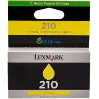 Lexmark Blækpatron gul, 500 sider, Return