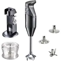 Bamix DeLuxe M200 - stavblender, sort
