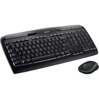 Logitech Mk330 Trådløst Tastatur Og Mus Engelsk