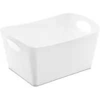 Koziol BOXXX S, Opbevaringsboks, Hvid, Rektangulær, Genanvendt plast, Monokromatisk, Indendørs