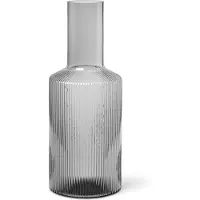 Ferm Living Ripple karaffel smoked grey