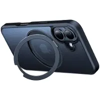 Torras Ostand Pro-etui til iPhone 16 Plus (sort)
