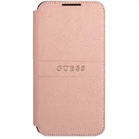GUESS GUBKS22MPSASBPI S22+ S906 pink/pink book Saffiano Stripes