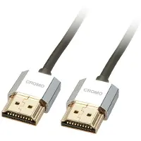 Lindy 41671, 1 m, HDMI Type A (Standard), HDMI Type A (Standard), 3D, Sort