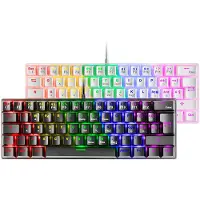 Mars Gaming Mk60 Switch Blue Mekanisk Tastatur Til Spil Italiensk