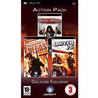Sony Psp Rainbow Six Vegas + Prince Of Persia Rival Swords + Driver ´76