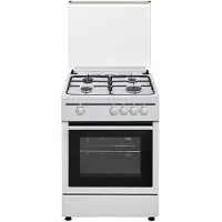 Vitrokitchen Cb55bb 50x55 Cm Butan Gas Køkken Med Ovn 4 Blus