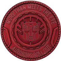 Fanattik Transformers Medallion 40th Anniversary Autobot Edition Dekoration