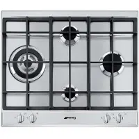 Smeg Slr64sgh Gaskomfur 60 Cm 4 Blus