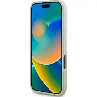 GUESS Grained Big 4G Logo Small Classic Logotaske til iPhone 16 - grøn