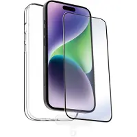Muvit For Change Iphone 15 Pro Telefon Etui Og Skærmbeskytter