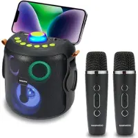 Daewoo Bluetooth Karaoke Dw3008 15w Bærbar Højttaler