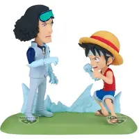 Banpresto One Piece Verdens Samlerobjekt Loghistorier Monkey.d.luffy Vs Kuzan-figur 9 Cm