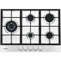 Vitrokitchen En73in 70 Cm Gaskomfur 5 Blus