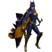 Hot toys Figur VGM65 - Batman: Arkham Knight - Batgirl Purple & Gold Version