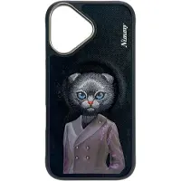Nimmy Magnetic fashion cute pet MagSafe-etui til iPhone 16 - sort