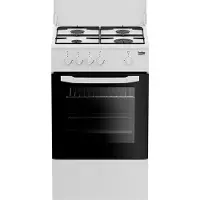 Beko Csg 42010 Dwn 50 Cm Butan Gas Køkken Med Ovn 4 Blus