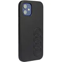 Audi syntetisk læder iPhone 11 Pro 5,8" sort/sort hardcase AU-TPUPPCIP11-TT/D1-BK