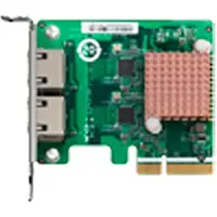 Qnap QXG-2G2T-I225 - Netværksadapter - PCIe 2.0 x2 lavprofil - 2.5GBase-T x 2 - for QGD-1600, TS-1232, 1253, 251, 253, 432, 453, 653, 832, 853, h1283, h977, TVS-672, 872