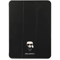 Karl Lagerfeld iPad 12.9 Pro 2021 Flip-etui Sort