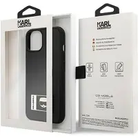 Karl Lagerfeld KLHCP13S3DKPK iPhone 13 mini 5,4" sort/sort hardcase Ikonik Patch