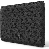GUESS 4G Uptown Triangle Logo-taske til 16" bærbar computer - sort