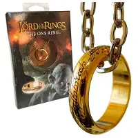 Noble Collection Guld Ringenes Herre Den Ene Ring Belagt Ring