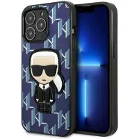 Karl Lagerfeld KLHCP13LPMNIKBL iPhone 13 Pro / 13 6.1" hardcase blå/blå Monogram Ikonik Patch