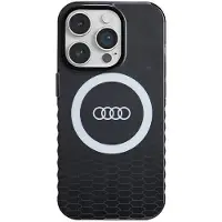 Audi IML Big Logo MagSafe-etui til iPhone 14 Pro - sort