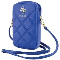 GUESS krepšys GUWBZPSQSSGB mėlynas Zip Quilted 4G