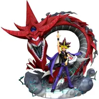 Plastoy Yami Yugi & Slifer Yugioh! Statue Figur