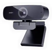 Aukey PC-W3 - Webcam - farve - 2 MP - 1920 x 1080 - 1080p - fast brændvidde - audio - USB