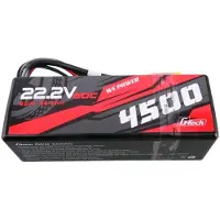 Gens ace G-Tech 4500mAh 6S1P 22.2V 60C HardCase RC bil Lipo Batteri 14#