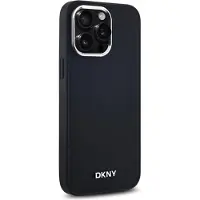 DKNY MagSafe iPhone 14 Pro Max-etui med almindeligt logo - sort