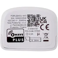 Fibaro | Roller Shutter 4, Z-Wave Plus EU | FGR-224 ZW8 868,4 MHz
