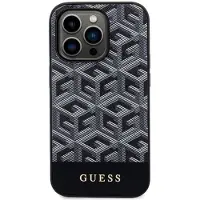 GUESS GUHMP14XHGCFSEK iPhone 14 Pro Max 6,7" sort/sort hardcase GCube Stripes MagSafe