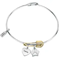 La Petite Story Bang.safety Pin Paw Armbånd