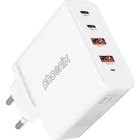 Phoenix Technologies 100gan2uc2ua-w 65w Usb-c Vægoplader