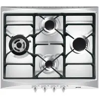 Smeg Selezione Sr264xgh2 Gaskomfur 60 Cm