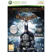 Xbox Original 360 Batman Arkham Asylum Game Of The Year Edition