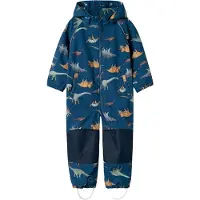Name it Softshelldragt m. Fleece - Noos - NmmAlfa08 - Dark Demin - - 1 år (80) - Softshell