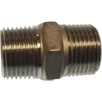 Goldenship 2 ´´ Rustfrit Stål Sekskantnippel