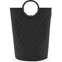 Reisenthel loophome M, Sort, Aluminium, Polyester, Kurv, Monokromatisk, Geometrisk mønster, Indendørs